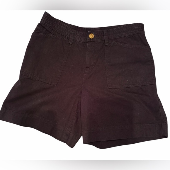 Lauren Ralph Lauren Pants - Lauren Ralph Lauren Black‎ Chino Shorts Women's Size 4 Flat Front Casual Comfort